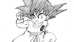 giuseppe-urso-dragon-ball-goku-child