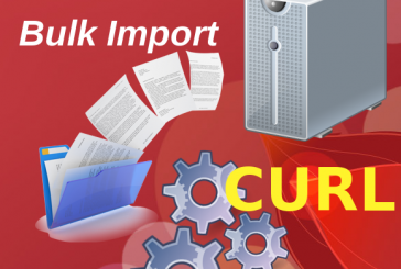 Massive Bulk Import in Alfresco using CURL